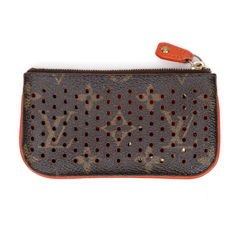 Louis Vuitton Ltd. Ed. Perforated Pochette Cles - Picture 4 of 9